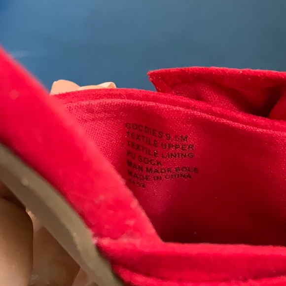 Madden Girl red open toe mules - Picture 7 of 7